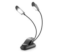 Tiger MSL35-6RC Lampada da Leggio Doppia Testa con 6 LED