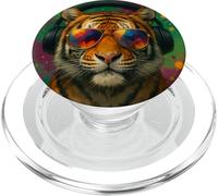 Tiger - Occhiali da sole colorati per DJ PopSockets PopGrip per MagSafe