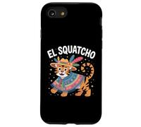 Tiger Print El Squatcho Poncho Uomo Tiger Costume Adulto Custodia per iPhone SE (2020) / 7/8