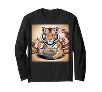 Tiger Print Ramen Giapponese Kawaii Anime Tiger Costume Adulto Maglia a Manica