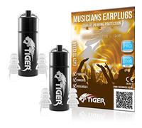 TIGER Professionale da Musicista earplugs Snr Db, Confezione da 2