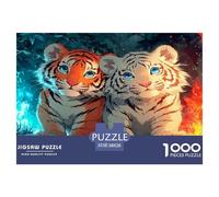 Tiger - Puzzle 1000 Pezzi, Artistic Animals, Intrattenimento Creativo, Per Adulti E Bambini A Partire Da 12 Anni | 38x26cm/1000pcs | Regalo Classico