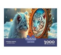 Tiger Puzzle 1000 Pezzi Bambini Adulti Impegnativo E Difficile Giochi Rilassamento E Intelligence,Collezione D'Arte 70x50cm/1000pcs