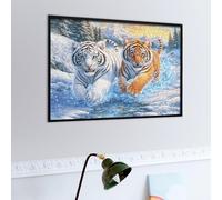 Tiger Puzzle 500 Pezzi Sfida Impossibile Esperti Fantastic Beasts Rompicapo Estremamente Difficile Per Veri Appassionati Stimolo Intellettuale Regalo 500 PCS