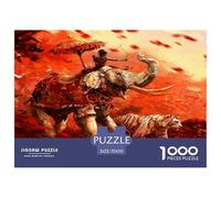 Tiger Puzzle De 1000 Pièces Pour Adultes Et Enfants Dès 14 Ans Jeux De Défi Jouets Éducatifs Wildlife Divertissement Créatif Cadeau Classiques Décoration De La Maison 70x50cm/1000pcs