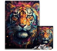Tiger_Spirit_colorf 1000 pezzi puzzle per adulti puzzle puzzle fai da te gioco decorativo stimolante giocattolo interattivo per famiglie 1000 pezzi (38x26 cm)