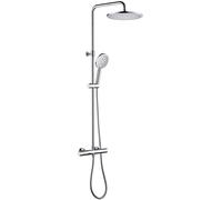 Tiger Splash Akcent Rainfall set doccia a parete con termostato cromo 1715140346