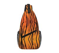 Tiger Stripe Crossbody Sling Bag Crossbody Borsa a tracolla Borsa a tracolla Tracolla Vita Marsupio Uomo Donna