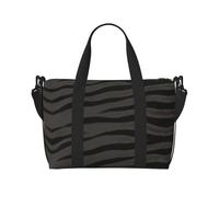Tiger Stripe Travel Duffle Bag-Lightweight Carry On Weekender per uomini e donne, borsa impermeabile per la notte per palestra gite nel fine settimana