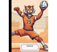 Tiger Themed Notebook: Roar into Learning: Tiger-Themed 7.5" x 9.75" Lined Notebook for Students and Writers