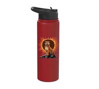 Tiger Total Solar Eclipse Alpha Lunar Mountain Uomo Donna Stainless Steel Insulated Water Bottle