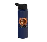 Tiger Total Solar Eclipse Alpha Lunar Mountain Uomo Donna Stainless Steel Insulated Water Bottle