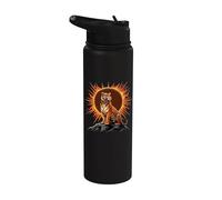 Tiger Total Solar Eclipse Alpha Lunar Mountain Uomo Donna Stainless Steel Insulated Water Bottle