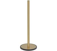 Tiger Tune Portarotolo per Rotolo di riserva, Acciaio Inox, Ottone Spazzolato/Nero, 12.6x35.6x12.6 cm