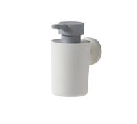 Tiger Urban Dispenser per Sapone Liquido, Acciaio Inox, ABS, Bianco, 6.8 x 12.3 x 10.5 cm