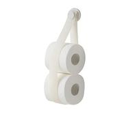 Tiger Urban Portarotolo di Riserva, Acciaio Inox, Gomma in Silicone, Bianco, 5 x 38 x2,9 cm
