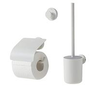 Tiger Urban Set di Accessori da Bagno, Metallo, Bianco, 3 Pezzi