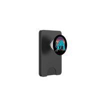 Tiger Wildlife Print Roaring PopSockets PopWallet per MagSafe
