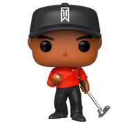 Tiger Woods Funko POP Golf Vinile Figura Tiger Woods con Maglia Rossa 9 cm