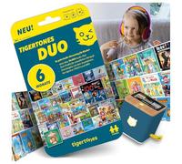 tigermedia- Peppa Pig, Cars, König der Löwen, Heavy Saurus, Winnie Puh Il Re Leone, Encanto, i Ragazzi Selvaggi, i Tre Accesso Duo-tigertones 6 Mesi, Multicolore, 4226
