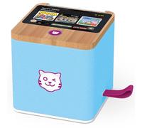 tigermedia tigerbox Touch Plus Miami Sky Azzurro | Audio Stereo per Bambini | Display Touch a Colori | con Luce Notturna | Connettore Cuffie Bluetooth | Batteria Extra Potente