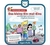 tigermedia tigercard der Kleine Gauss Ein-Mal-One, Canzoni per Bambini, apprendimento Scolastico, Matematica, tigerbox Musicale, Altoparlante Portatile, audiolibro