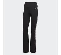 Leggings allenamento svasati da donna adidas Essentials Noir 2XS