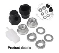Tight Fit Solutions con EBike Lock Dadi Rondelle Copertura Set Accessori