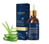 Tighten Solution, Brightening Liquid, 30ml Moisturizing Formula, Skin Nourishment Blend, Beauty Care for Girls Women Daily Overnight Routine Travel Facial Hydration Glow 1.1x1.1x4.06in