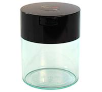 Tightpac America, Inc. Coffeevac 1/0,9 Kilogram - The Ultimate Vuoto sigillato Contenitore caffè, plastica, Black cap & Clear Body, 1/2-Pound