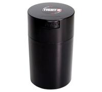 Tightvac - 28,3 Gram a 170,1 Gram Airtight Seal Vuoto Portable Contenitore Multiuso per Merci, Cibo Secco, Erbe e, plastica, Black cap & Body, 57-Liter/6 Ounce