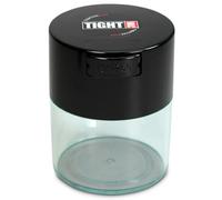 Tightvac 85 Gram Vacuum Sealed Dry Goods Storage Container, Clear Body/Black cap