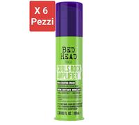 Tigi Bed Head Curls Rock Amplifier Crema Modellante per Ricci 100 ml - 6 Pezzi