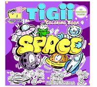 TiGii: Coloring Book 4: SPACE - 30 Coloring Pages