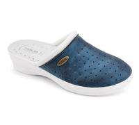 TIGLIO 2045 BLU BIANCO PLATINO ROSSO PANTOFOLE CIABATTE SABOT SANITARIE DONNA
