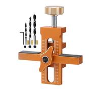 Tigna Montaggio Porta Armadio - Strumento Modello Hardware Con Posizionatore Per Perforazione | Clip Fissare Frame Blocco Guida Kit Stop Slot Formato Griglia Traccia Scale Adjucto