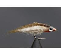 Tigofly 12 pezzi Olive Polar Fry affondamento lento salmone trota Steelhead Minnow mosche pesca a mosca Esche Set dimensioni #8