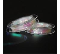 Tigofly - 2 piccole bobine da 2,3 mm di larghezza, con rivestimento olografico in madreperla Magnum Flashabou Sparkle Flash Fly Legare materiali