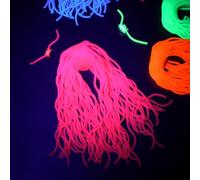 Tigofly 6 colori 60 fili UV Squirmy Worm morbido silicone San Juan esche esche esche per la pesca a mosca materiali