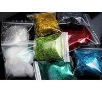 Tigofly ICE DUBBING Ice Dub Thread Wing Body Trota Ninfa Pesca a Mosca Materiali per Legare la Pesca a Mosca, 8 confezioni da 2 g, 16 colori a scelta (opzione 1)