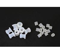 Tigofly Set da 50 pezzi in silicone con fascia da pesca, accessori per la pesca