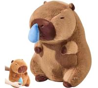 TiGog Peluche Capybara, Dolce Peluche Capibara con Naso Retrattile, Diverse Dimensioni, Super Morbido e Soffice, Perfetto per Coccolare, Regalo per Adulti e Bambini, 20cm