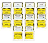 Tigoli Divertente set di scherzi per avviso di penalità, divertente scherzo per il parcheggio, con portafoglio realistico con busta, ottimo regalo per amici, familiari e colleghi (10 pezzi)