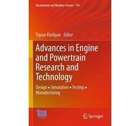 Tigran Parikyan Advances in Engine and Powertrain Research and Techn (Tascabile)