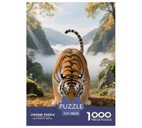 Tigre 1000 Piece Puzzle Games for Adults Fun, Challenging & Brainteasing Jigsaw Puzzle Animalii Home Decors for The Whole Family 38x26cm/1000pcs