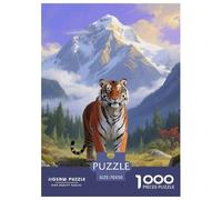 Tigre 1000 Piece Puzzle Games for Adults Fun, Challenging & Brainteasing Jigsaw Puzzle Animalii Home Decors for The Whole Family 70x50cm/1000pcs