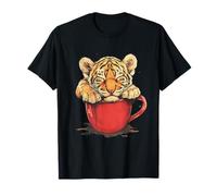 Tigre addormentata Che Dorme sonnecchiando la Tigre sonn Maglietta