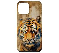 Tigre Animale Selvatico Della Giungla Selvaggia Degli Custodia per iPhone 12 mini