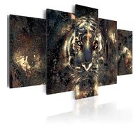 Tigre Animales Quadro su Tela TNT Stampe Immagini Murale Quadri g-B-0024-b-n