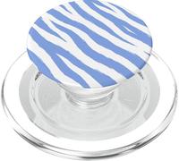 Tigre Baby Blue Striped Cute Animal Print Y2K Estetica PopSockets PopGrip per MagSafe
